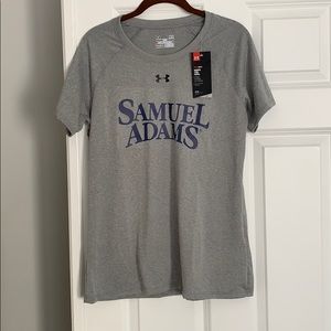 Under Armour Heat Gear Samuel Adams t shirt.